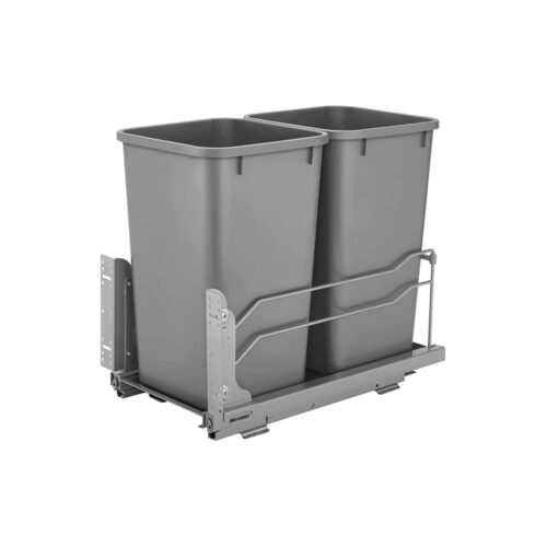 Double bin trash can for B15 Cabinet